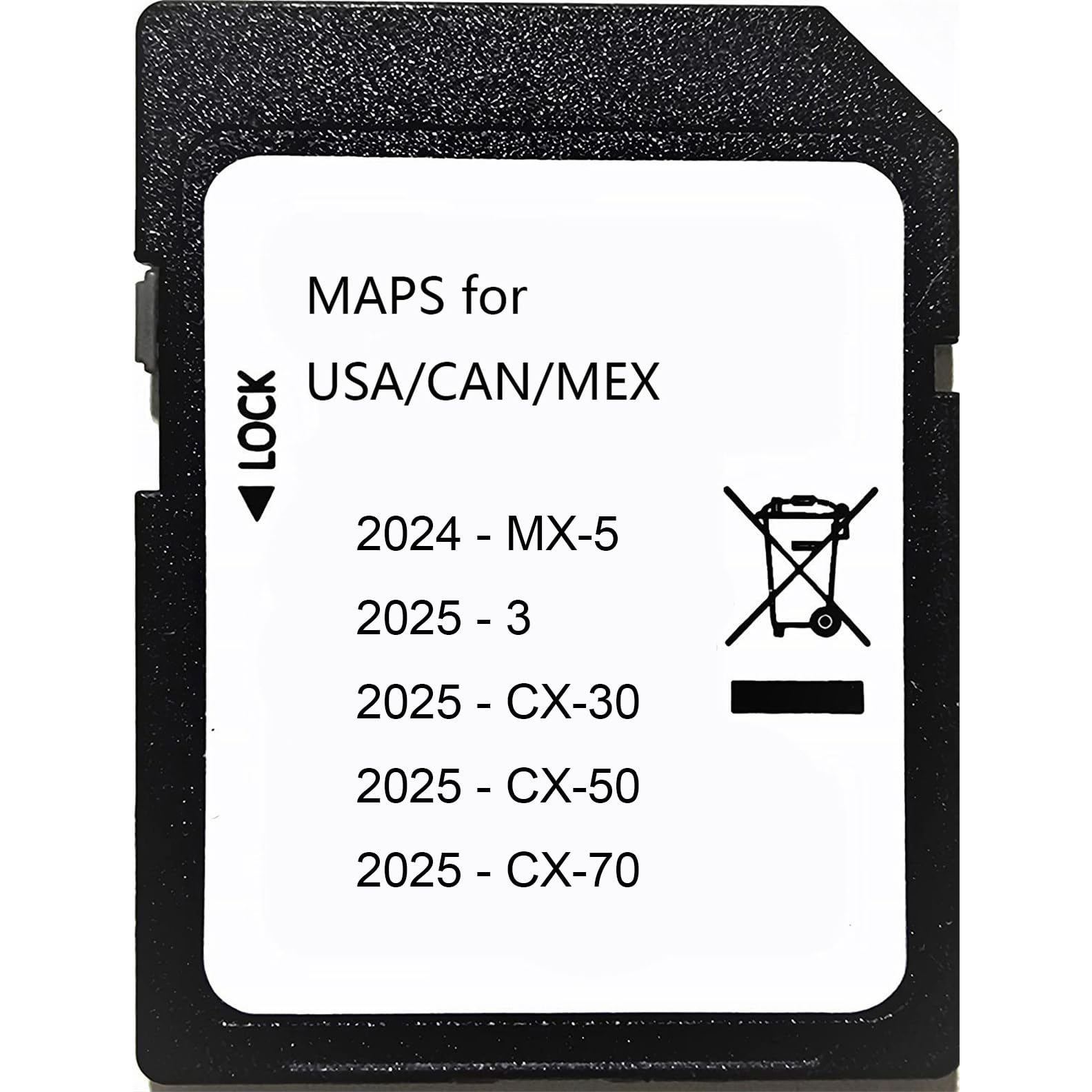 Amazon.com: 2025 Navigation SD Card,Compatible with 2024 - MX-5